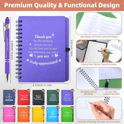 40 Pcs/20 Sets Employee Appreciation Gifts Bulk, Inspirational