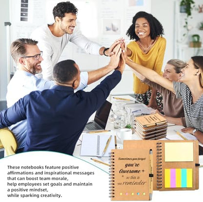 60 Pcs/30 Sets Employee Appreciation Gifts Bulk - Inspirational Spiral