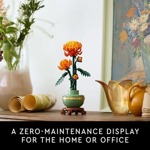 LEGO Botanicals Chrysanthemum Building Set for Adults Ages 18+