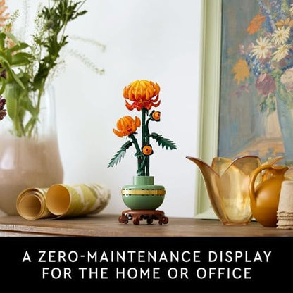 LEGO Botanicals Chrysanthemum Building Set for Adults Ages 18+