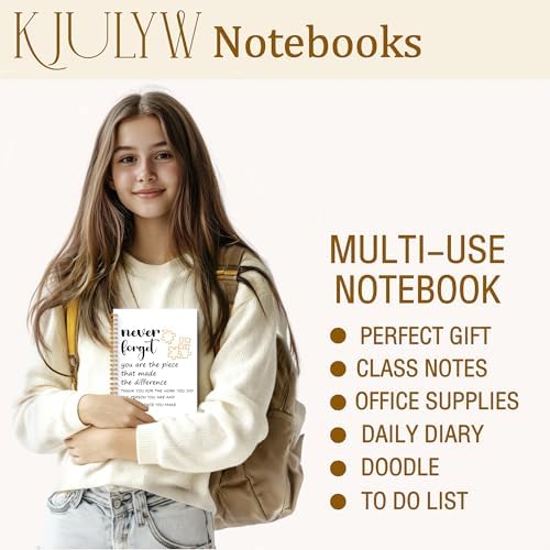 Appreciation Gifts Notebook Journal 5.5x8.3 Inch, Going Away Gifts for