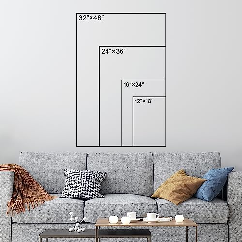 wall26 Canvas Print Wall Art Dandelion Neutral Watercolor Dandelion