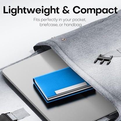 Padike Business Card Holder, Business Card Case Professional PU