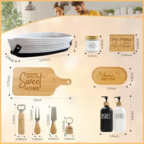 Home Sweet Home Housewarming Gift Basket, Thoughtful New Home Gifts