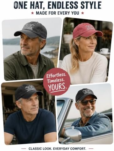 Birthday Gifts for Him Her, Unique Gifts for for All Ages, Vintage Hat