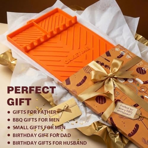 CAKETIME Silicone Grill Mats for Blackstone Griddle Accessories Baking