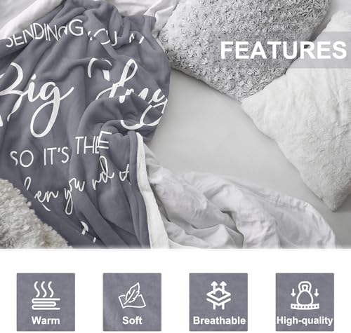 Pubrave Get Well Gifts for Women/Men, Birthday Gifts Hug Blanket