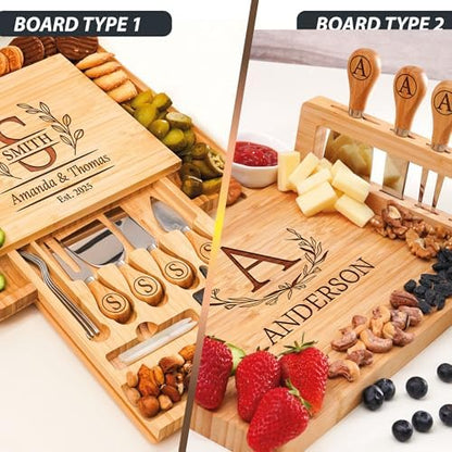 Personalized Charcuterie Board for Wedding Gift for Couple 2026