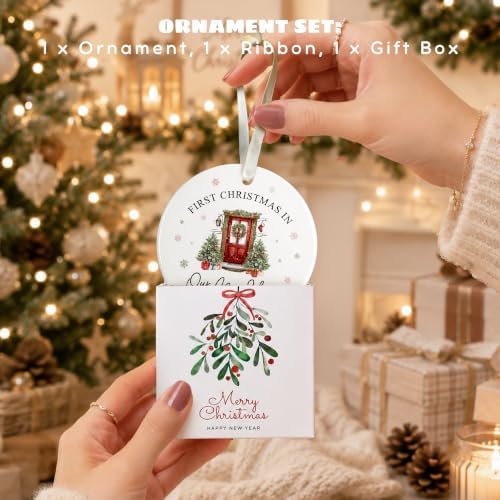 House Warming Gifts New Home - New Home Ornament 2026 for Couple