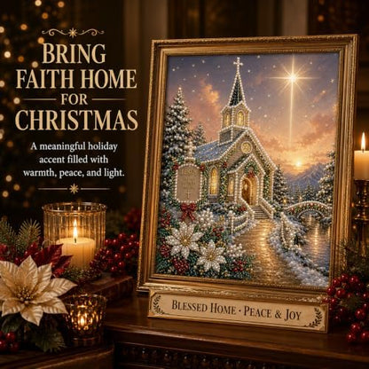 BPDYXO DIY Pearl Diamond Painting Art Kit, 11.8 x 15.7 in Christmas