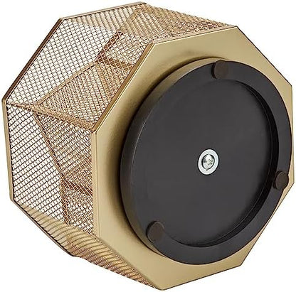 Annova Mesh Desk Organizer Rotate with 5 Compartments Spinning Tidy