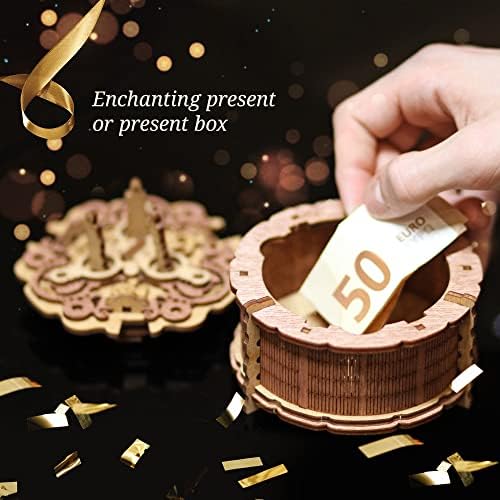 iDventure Birthday Cake, Money Puzzle Box for Adults, Box for Cash