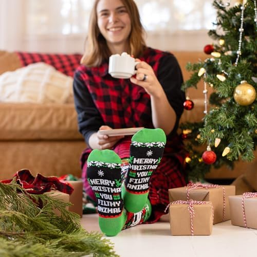 Lavley Funny Socks for Adults Novelty Stocking Stuffer Gift Men &