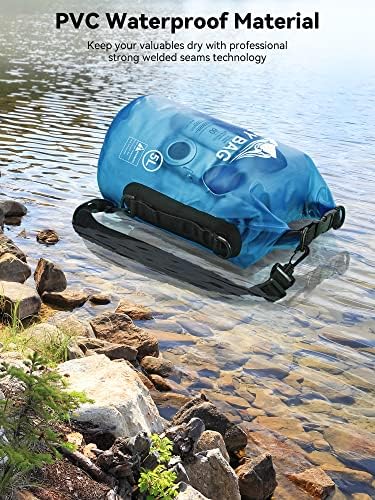 HEETA Dry Bag Waterproof Backpack with Phone Case 5L/10L/20L/30L/40L