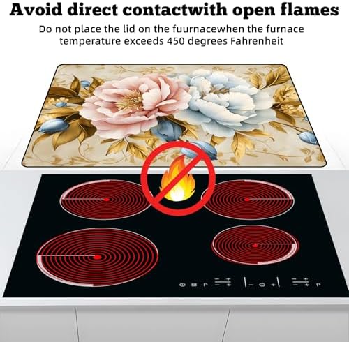 Multi-Design Stove Top Cover for Glass/Electric Stoves - 3-in-1