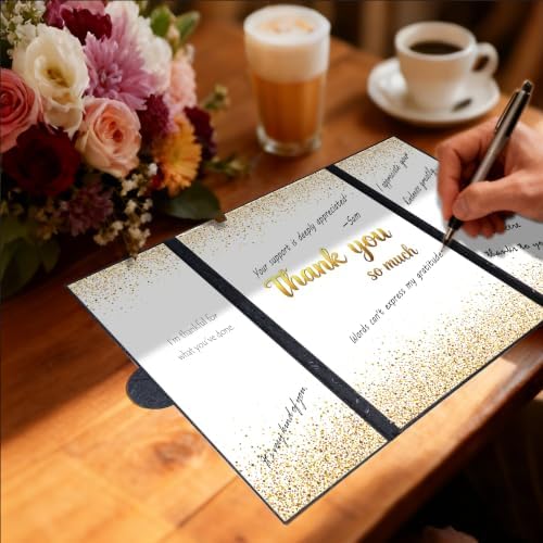 HAHZY Large Thank You Card, Appreciation Gift Card for Women Men