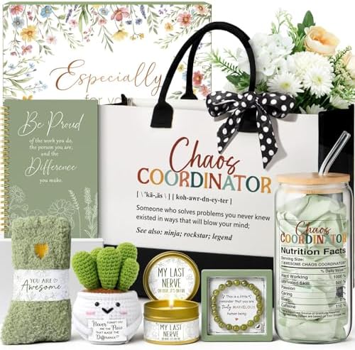Thank You Gifts for Women, Chaos Coordinator Bosses Day Gifts for