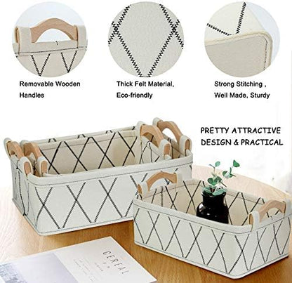 Small Storage Baskets Toy Storage Organizer Rectangle Basket Empty