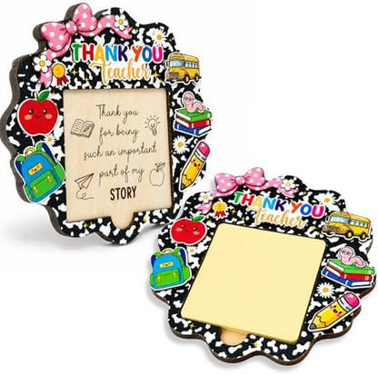 Teacher Sticky Note Holder, Teacher Appreciation Gifts, Thank You