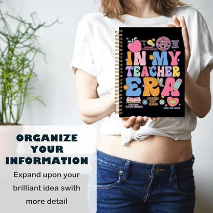 BearCake Teachers Notebooks Journal Gifts for Teachers, Teacher