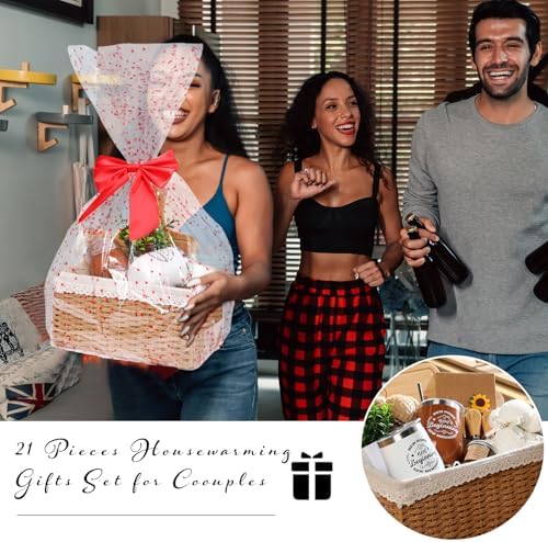 House Warming Gifts Basket 21 Pieces Housewarming Gift for New