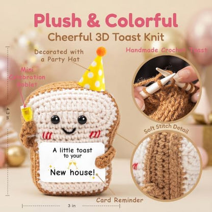 Crisky Housewarming Gifts for Couple Women Men with & Card | Handmade