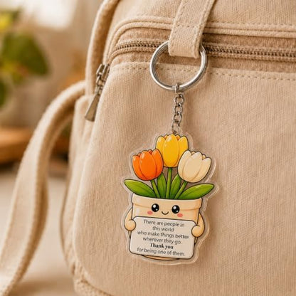 Inspirational Gifts Bulk for Women Teens Staff Positive Keychains