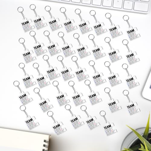 Team Appreciation Gifts Bulk for Coworkers Employee Staff Keychains