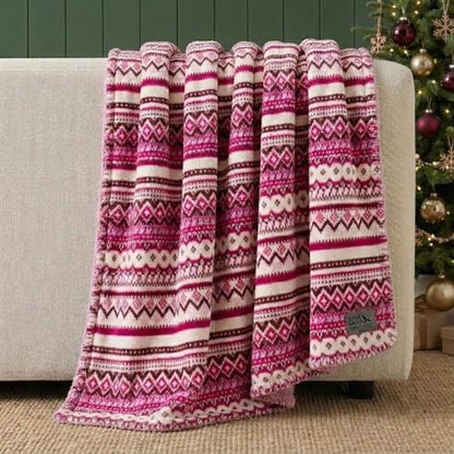Eddie Bauer - Soft Reversible Throw Blanket for Bed & Couch, 50 x 70