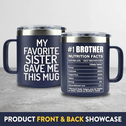 Funny Brother Gifts from Sister-Fathers Day,Birthday,Christmas Gift