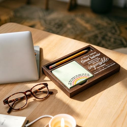 Clinical Instructor Gifts, Sticky Note Holder for Desk, Thank You Gift