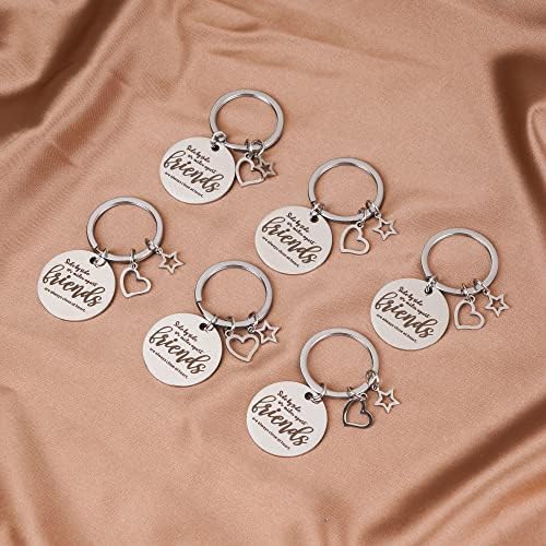 Kolewo4ever 12pc Friend Appreciation Gift Set: 6 Cosmetic Bags & 6