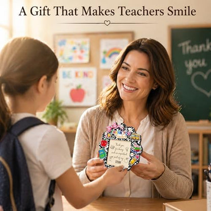 Teacher Sticky Note Holder, Teacher Appreciation Gifts, Thank You