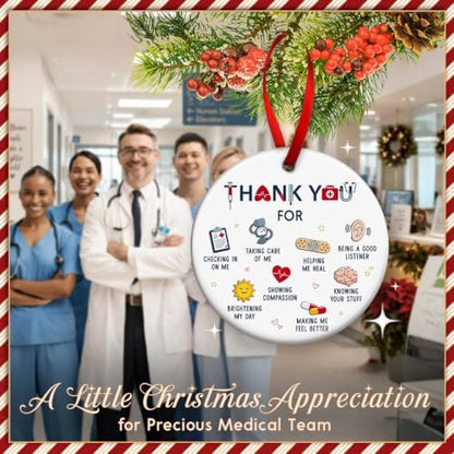 Medical Ornaments for Christmas Tree, Thank You Gifts for Healthcare