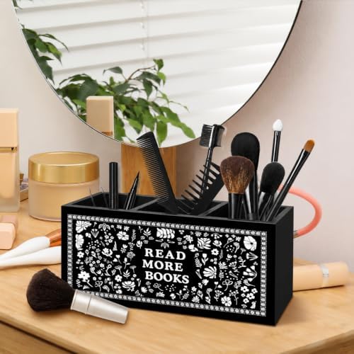 Book Reading Gifts Pen Pencil Holder for Women Desk