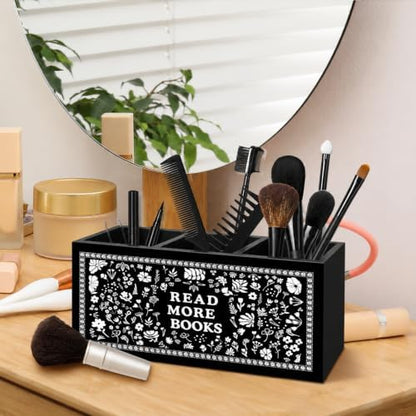 Book Reading Gifts Pen Pencil Holder for Women Desk