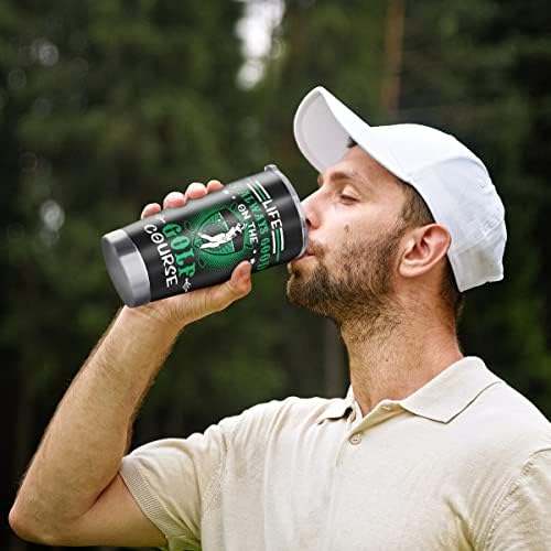 Golf Gifts for Men, Golf Birthday Accessories Tumbler (20oz)