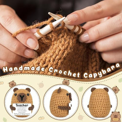 Teacher Gifts for Men Women, Halloween Capybara Teacher Gifts from