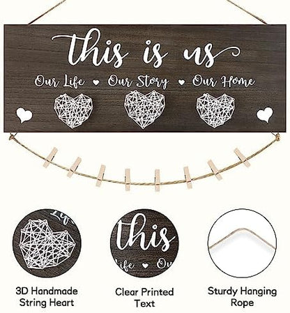 Couples Christmas Gift, This Is Us Wall Decor - Family Gifts Ideas