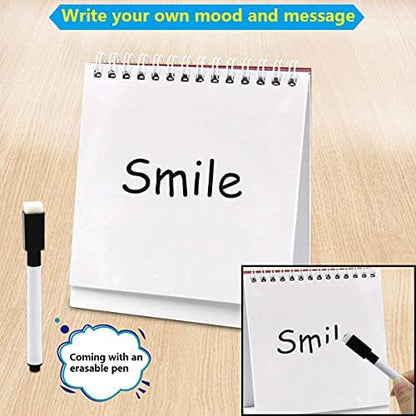 Fancy Land Funny Desk Signs 30 Flip-Over Messages Office Desk