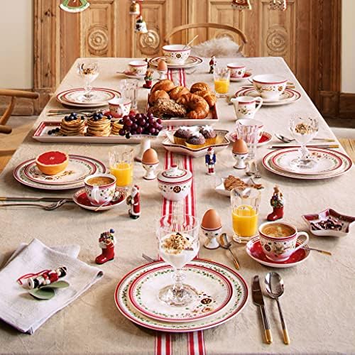 Villeroy & Boch Winter Bakery Delight Salad Plate, Falling Star, 9"