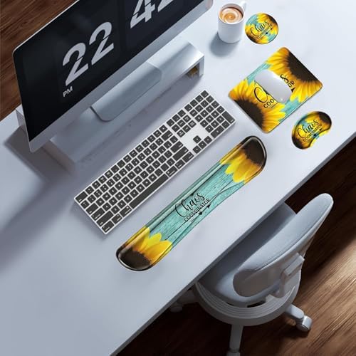 Chaos Coordinator Mouse Pad and Keyboard with Wrist Support Chaos