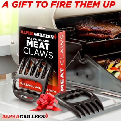 Alpha Grillers Meat Shredder Claws BBQ Pulled Pork Bear Claws for
