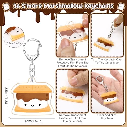 Sayglossy 36 Sets Employee Inspirational Gifts Bulk, You Are S'more