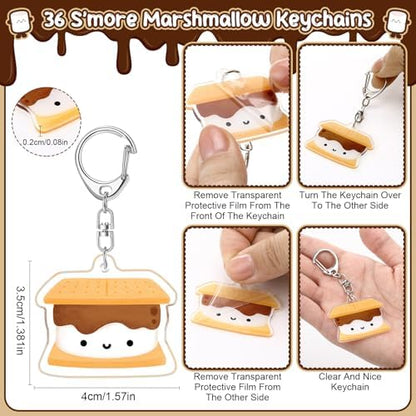 Sayglossy 36 Sets Employee Inspirational Gifts Bulk, You Are S'more