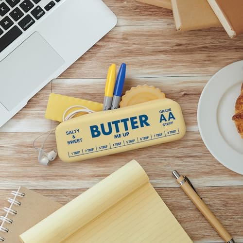 Genuine Fred BUTTER ME UP Silicone Pouch, Soft Flexible Material with