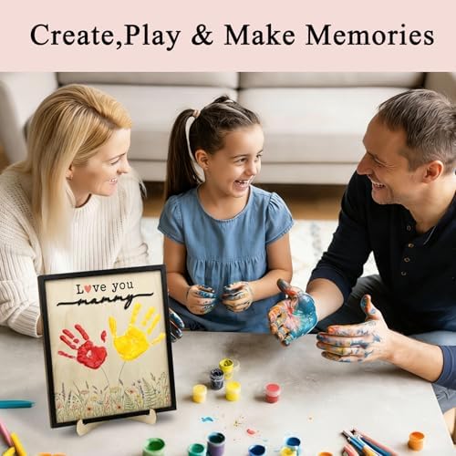 FONDCANYON Mammy Mother's Day Handprint Kit, Mom Mother's Day Birthday