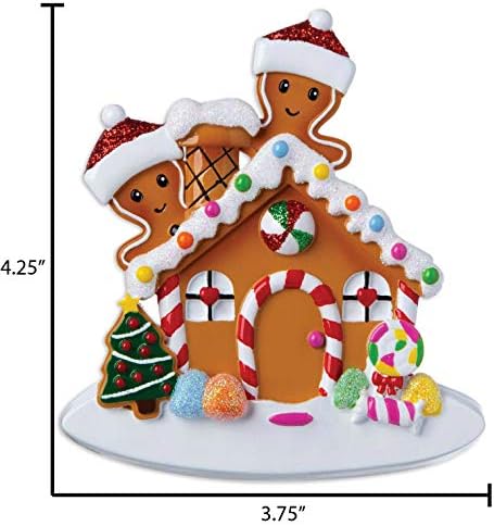 Personalized Our First Christmas Ornament 2026, Couples Family 2