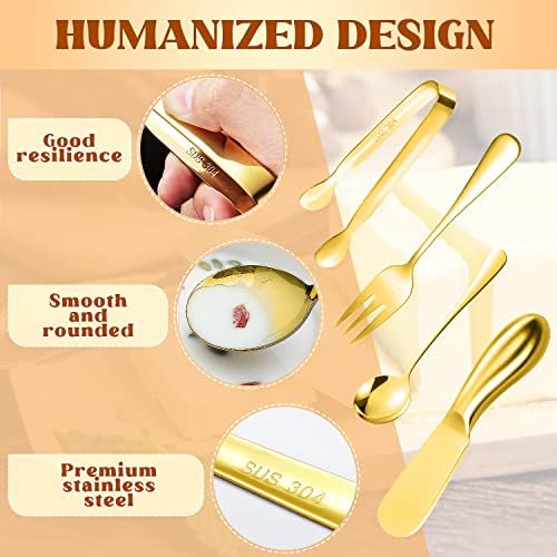 Cheese Butter Spreader Knives Set Charcuterie Accessories 16 Pieces
