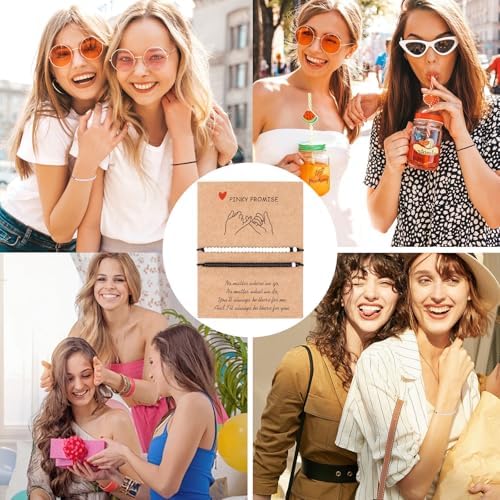SUMMER LOVE Best Friend Bracelets Couples Bracelets for 2 Matching Yin